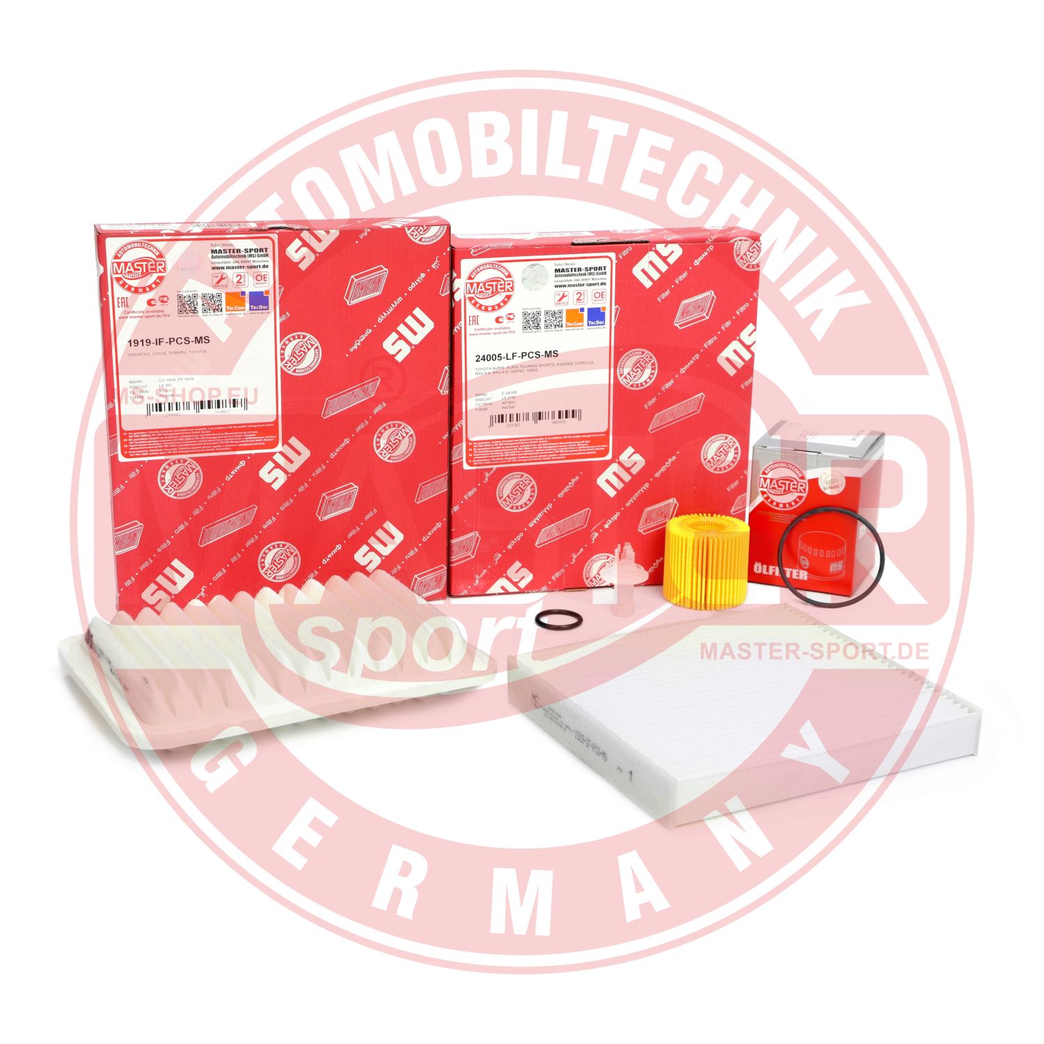 MASTER-SPORT GERMANY 450001252 Σετ φίλτρων for TOYOTA